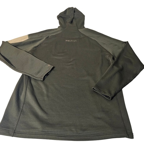 Burton AK Polartec Hooded Pullover Men's XL Fleece Thermal Performance Jacket - Picture 3 of 7